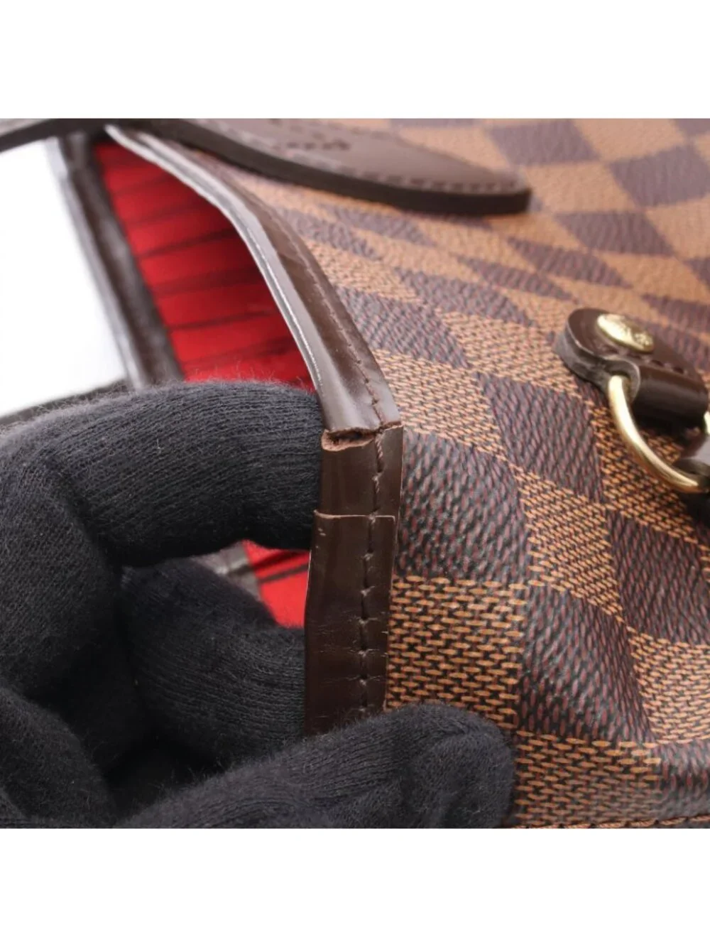 Louis Vuitton Tote Neverfull MM Canvas Leather